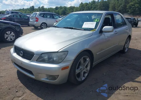 2004 Lexus Is 300 из США, поврежденный, VIN JTHBD192040088902